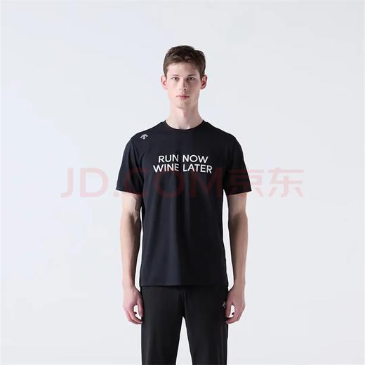 迪桑特 RUNNING TRC 字母印花短袖圆领 T恤 商品图0