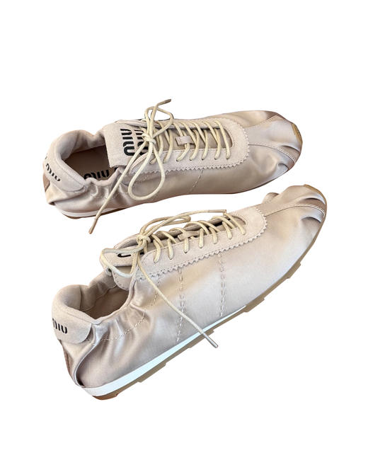 女款绸面运动鞋芭蕾舞鞋fe017 商品图1