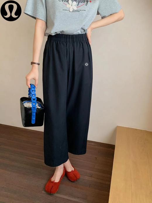 F040903春夏季新款轻薄顺滑透气不闷热亲肤休闲高弹简约九分裤 商品图8