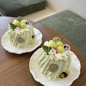 3寸梅陇蜜瓜蛋糕