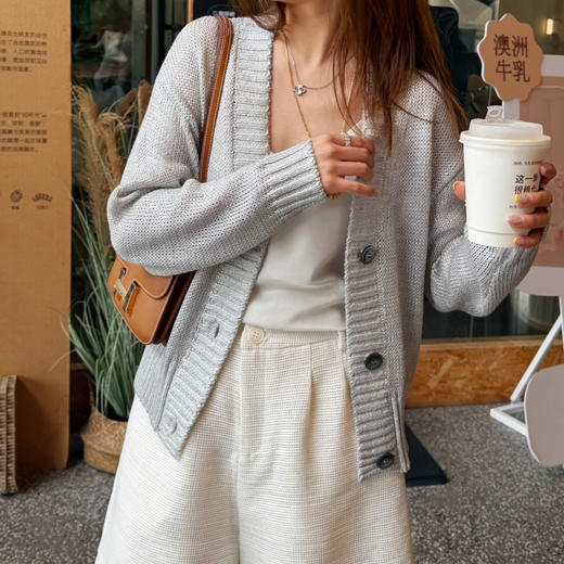 2604213    V领 蜜蜡涂层开。日单 商品图2