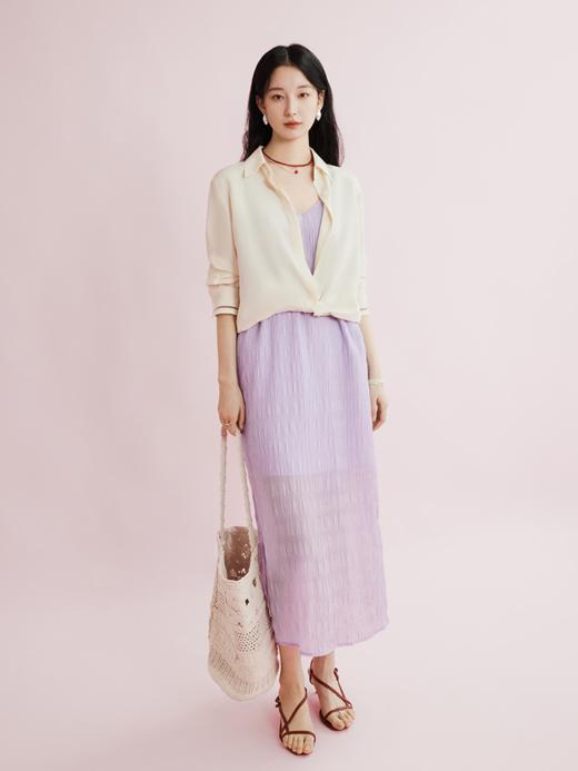 【prime】小岛的春天 天丝混纺连衣裙FCG1DRS025 商品图10