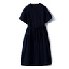 【特妮娜 时光从容藏蓝气质裙】收腰显瘦 遮肉藏肉 梨形身材友好 开叉设计修饰腿型  轻奢质感 通勤百搭 不易皱 透气不闷汗 商品缩略图4