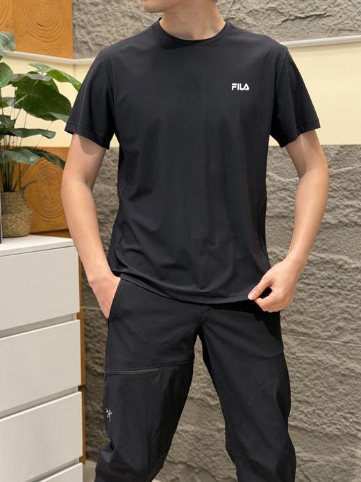 原单，斐乐压胶短袖，背部拼接透风清爽 商品图2