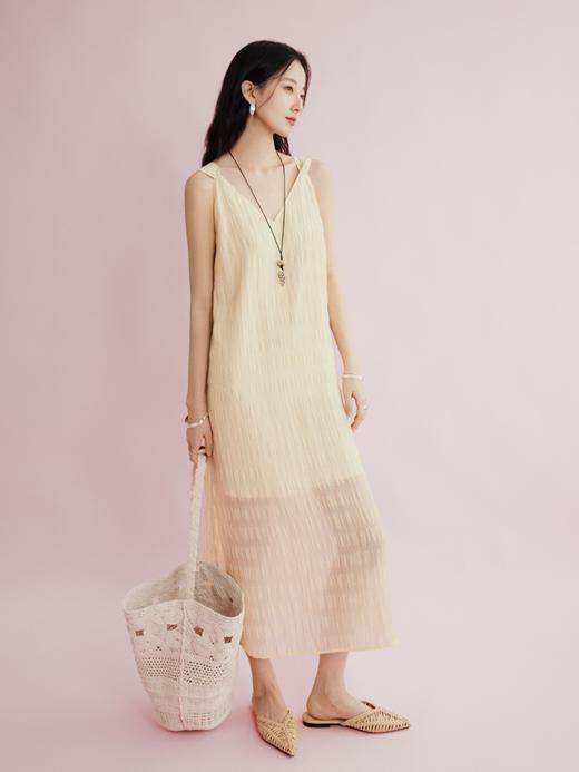 【prime】小岛的春天 天丝混纺连衣裙FCG1DRS025 商品图0