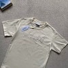 F040925夏季新款男女同款柔软透气简约休闲立体字母刺绣圆领短袖T恤 商品缩略图13