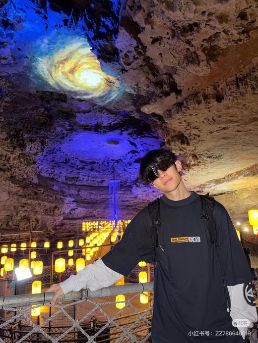 F040922夏季新款户外时尚休闲宽松日常通勤复古长袖圆领T恤 商品图14