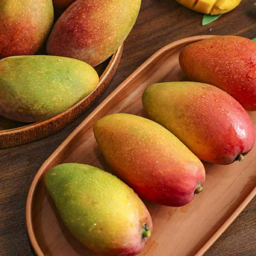 【顺丰包邮】海南树上熟贵妃芒  嫩滑香甜 4斤小果/精品果礼盒装 商品图4