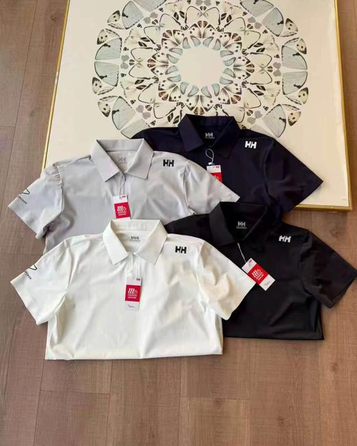 F040911夏季新款无痕半拉链休闲百搭商务翻领门襟拉链短袖Polo衫 商品图3