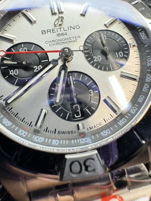 GF厂 Breitling百年灵Chronomat机械计时系列AB0134101K1A1腕表 整个手表基于正品original原版开模的super copy版本 做工精良 打磨精细乃不可多得的精品❕❕ 商品图8