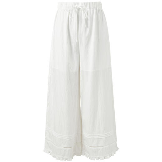 【轻氧凉凉裤】三彩2026夏季新款休闲裤高腰宽松阔腿裤九分裤M 商品图4