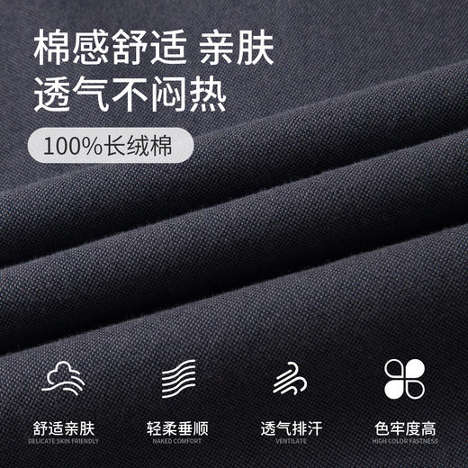 早春新款纯棉长袖衬衫，手感软糯轻柔，牛津纺编织纹理，既松弛感、又显精致 商品图3