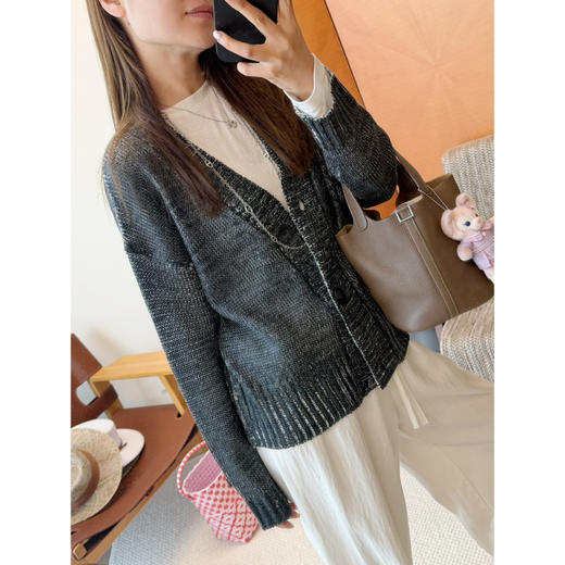 2604213    V领 蜜蜡涂层开。日单 商品图6