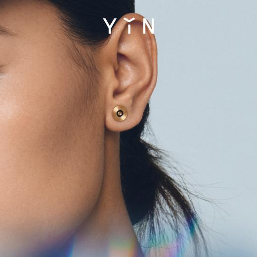 「应」系列 黄金唱片耳钉 商品图2