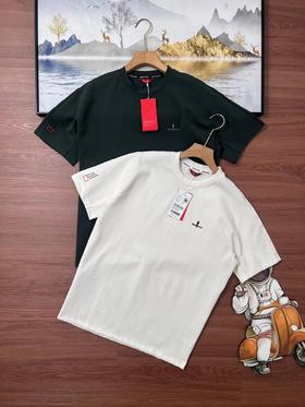 F040901春夏季新款男士亲肤柔软舒适防晒简约百搭短袖圆领上衣T恤