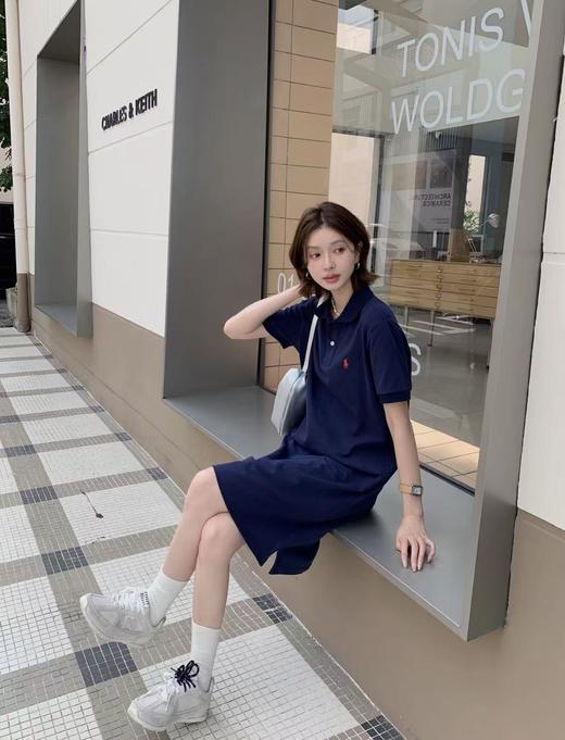 美式经典休闲风！拉夫显示polo裙连衣裙！ 商品图4