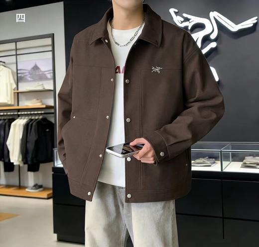 F040918春秋季新款户外运动轻量化防风防水透气软壳夹克长袖外套 商品图4