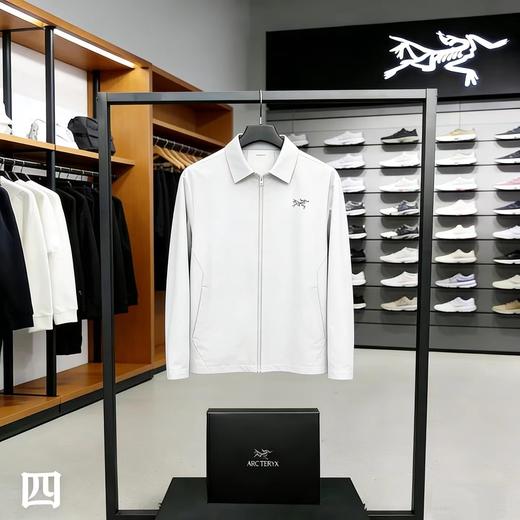 F040917春秋季新款户外通勤日常百搭男士翻领长袖风衣外套 商品图2