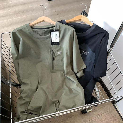 夏日b备！鸟家轻量速干口袋短袖T恤 商品图9