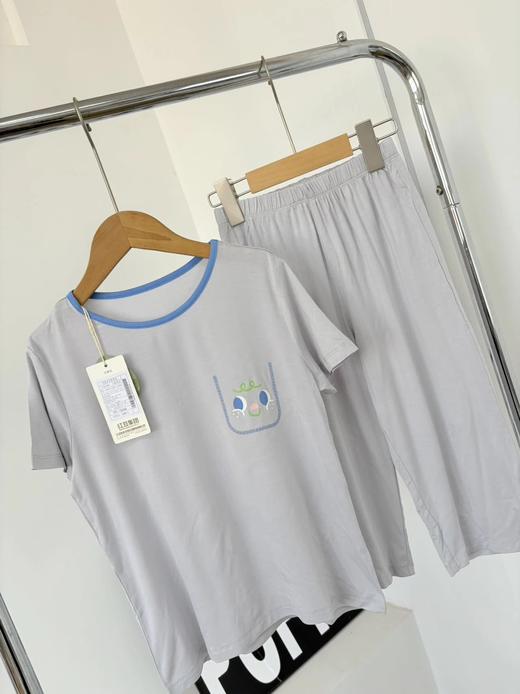 紧急清‼️‼️无补不退换！儿童家居服套装（短袖+7分裤）  26Y04041- 商品图8