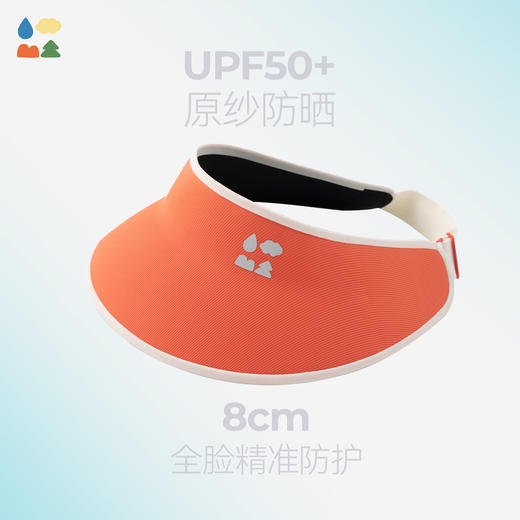 【儿童空顶帽】森林棠26夏款超轻一片式软骨加宽帽檐可调节防晒帽44062150 商品图4