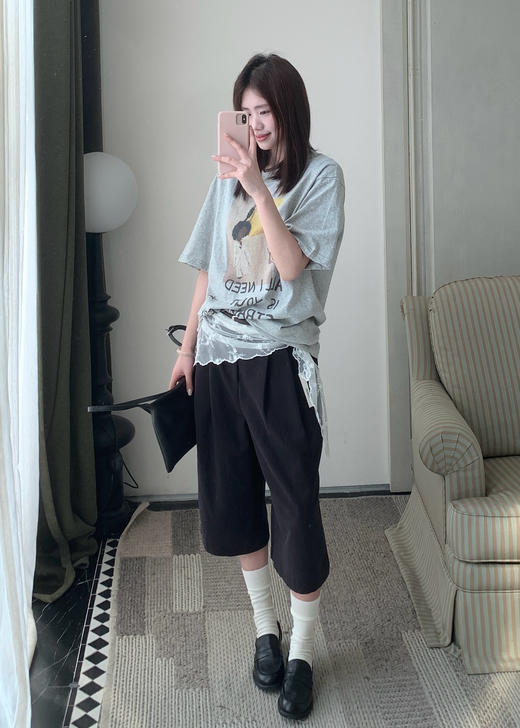 【门店同款】ENJOY夏季挂件印花大版T 170493451 商品图5