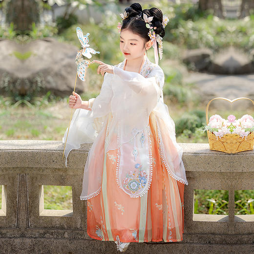 【团购】【苏城纪】清仓特价款女童汉服褥裙洛神赋 商品图4