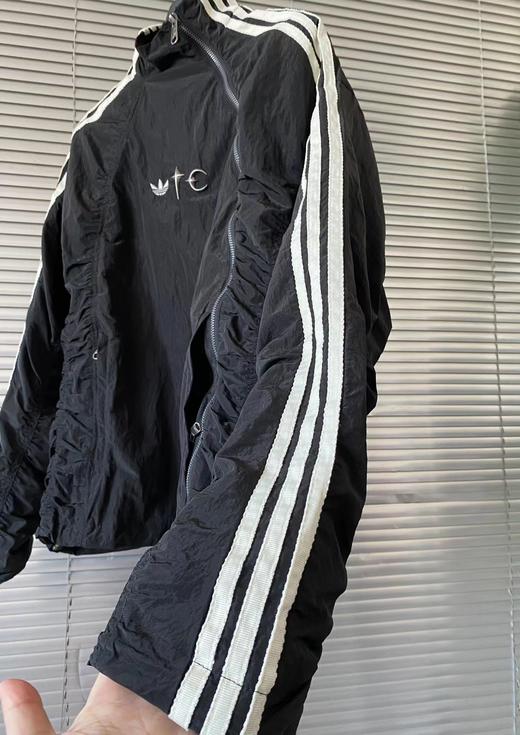 F040907春夏季新款梭织柔软舒适网眼休闲运动日常百搭斜拉链夹克外套 商品图1