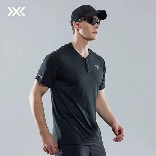 F040912夏季新款日常百搭通勤商务亨利领休闲速干短袖T恤 商品图14