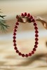 一周发货【朱砂手串】朱砂手串两款可选：原矿｜晶体砂红艳款  收藏级 均带证书 3个手围男女可戴 商品缩略图5