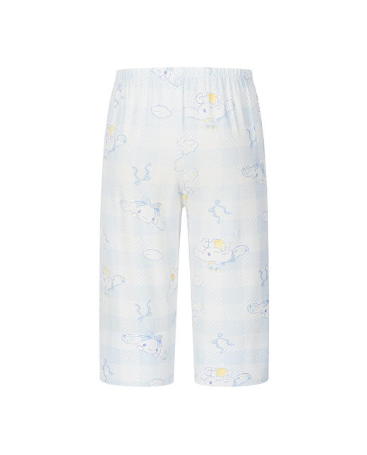 【店庆提前购】8楼爱慕儿童Aimer Kids女孩奶皮大耳狗晚安好眠七分睡裤AK142L362，吊牌价279元 商品图3