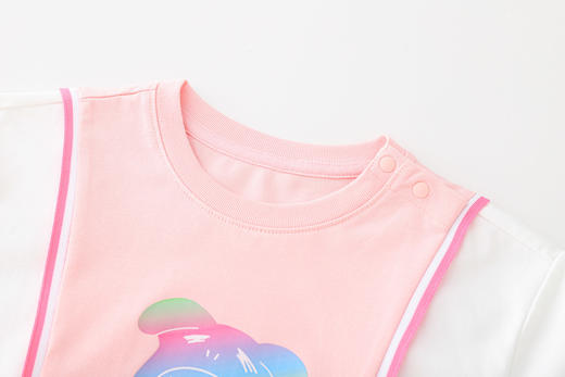 404-童圆领短袖连衣裙 商品图5