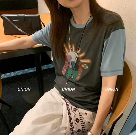 独家GARCO*N BY童趣印花短袖t恤 商品图2