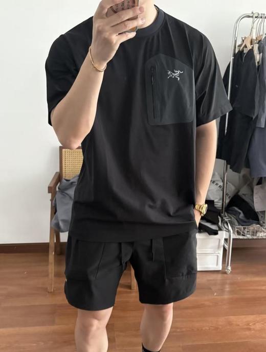 夏日b备！鸟家轻量速干口袋短袖T恤 商品图4