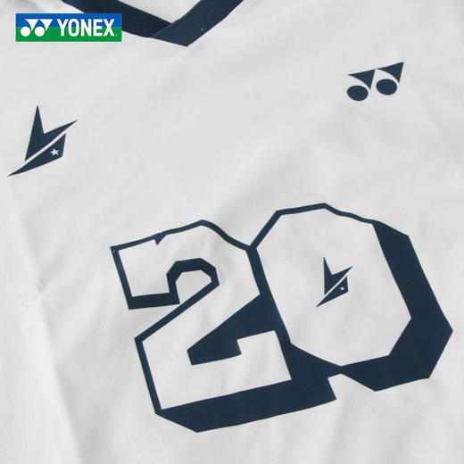 【618活动进行中】YONEX尤尼克斯yy羽毛球服10112LDCR林丹系列透气舒适短袖 商品图2