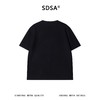 SDSA男装2026新款高贵轻奢休闲撞色半纽扣圆领短袖T恤针织休闲潮 商品缩略图4