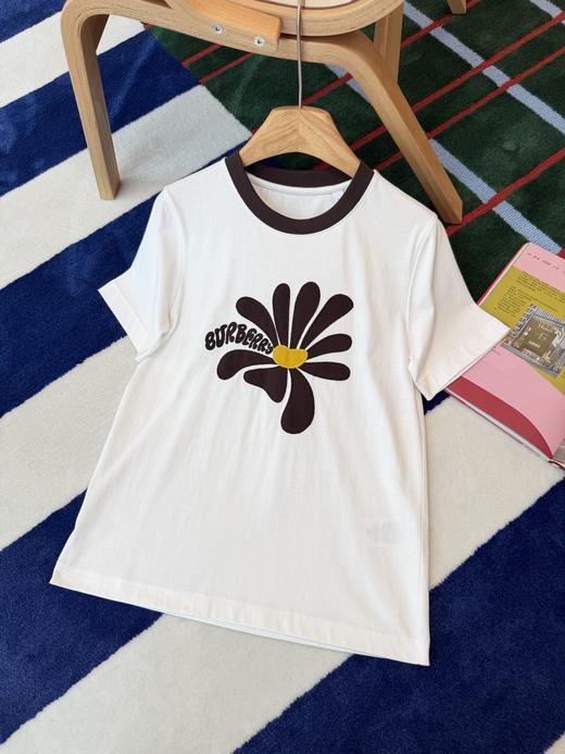 巴宝莉 2026年度爆款全新上线撞色罗纹雏菊T恤 商品图6