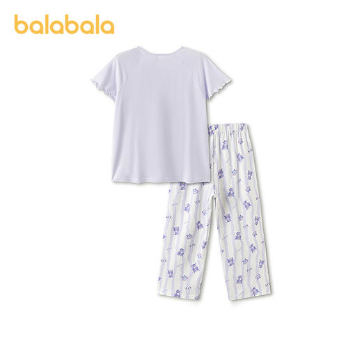 【三丽鸥IP商场同款】巴拉巴拉儿童睡衣套装夏季空调服女童家居服 商品图2