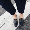福利特价   gu福利乐福   马衔扣乐福鞋 复古铜扣 两穿踩跟乐福鞋  经典loafers单鞋 商品缩略图1