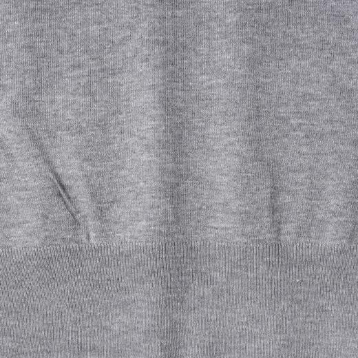 SDSA男装2026新款轻奢基础款老钱风针织半纽扣圆领短袖T恤百搭 商品图3