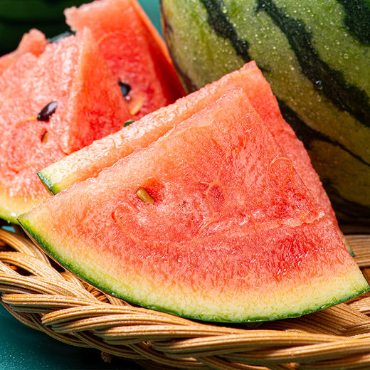 清甜夏日的味道🍉【元气小西瓜-珍珠红】一丝丝清甜满足吃西瓜大快朵颐的心❤️西瓜爱好者一定要试试！皮薄肉厚💦汁水多！甜度高🍹 商品图3