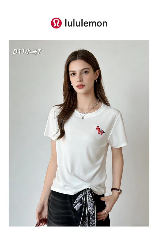 F040932一包2件装夏季新款亲肤清凉顺滑透气百搭女士短袖圆领T恤 商品图7