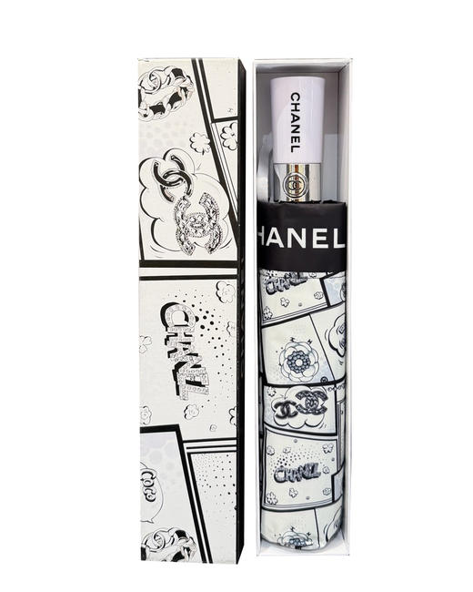 三折自动折叠晴雨伞（不配盒）025 商品图2