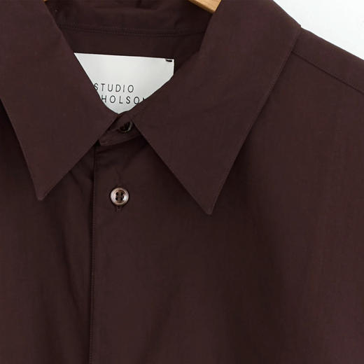STUDIO NICHOLSON SHIRT - SHORT SLEEVE 男装宽松廓形短袖衬衫 商品图3