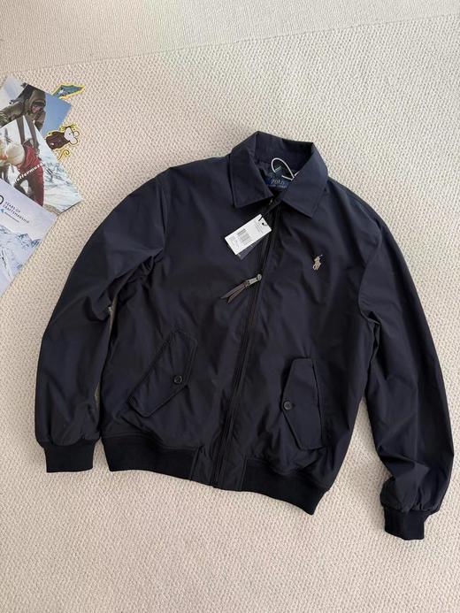 F040909春季新款螺纹刺绣防风防水防污三防工艺时尚百搭夹克长袖外套 商品图2