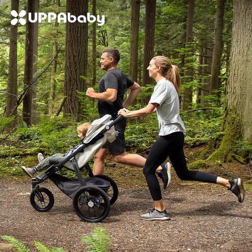 美国Uppababy RIDGE高景观全地型跑步婴儿车运动型三轮儿童露营车1-5岁 商品图2
