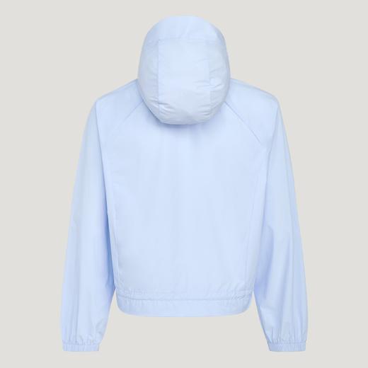 Adidas阿迪达斯SOFT LUX LIGHTWEIGHT JACKET 邵雨琪同款 轻柔雅 防晒UPF50+凉感梭织连帽夹克薄外套KH2711 商品图8