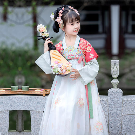 【团购】【苏城纪】清仓特价款童装汉服襦裙-青禾 商品图9