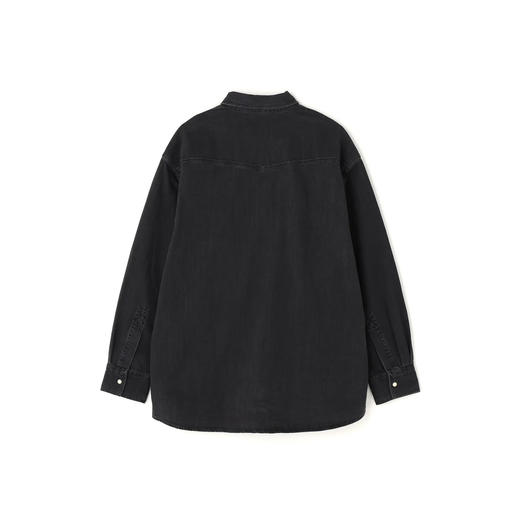 STUDIO NICHOLSON SHIRTS - DENIM SHIRT 8OZ水洗牛仔夹克外套 商品图3