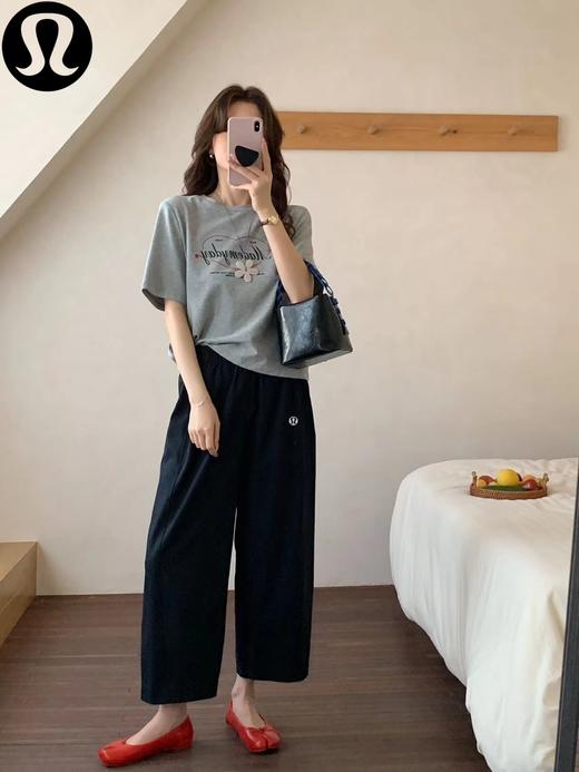 F040903春夏季新款轻薄顺滑透气不闷热亲肤休闲高弹简约九分裤 商品图12